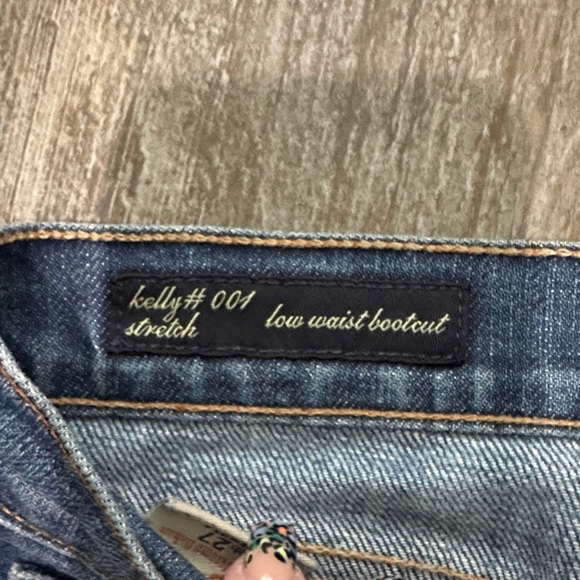 Citizens Of Humanity Low Rise Blue Boot Cut Jeans - Picture 3 of 12